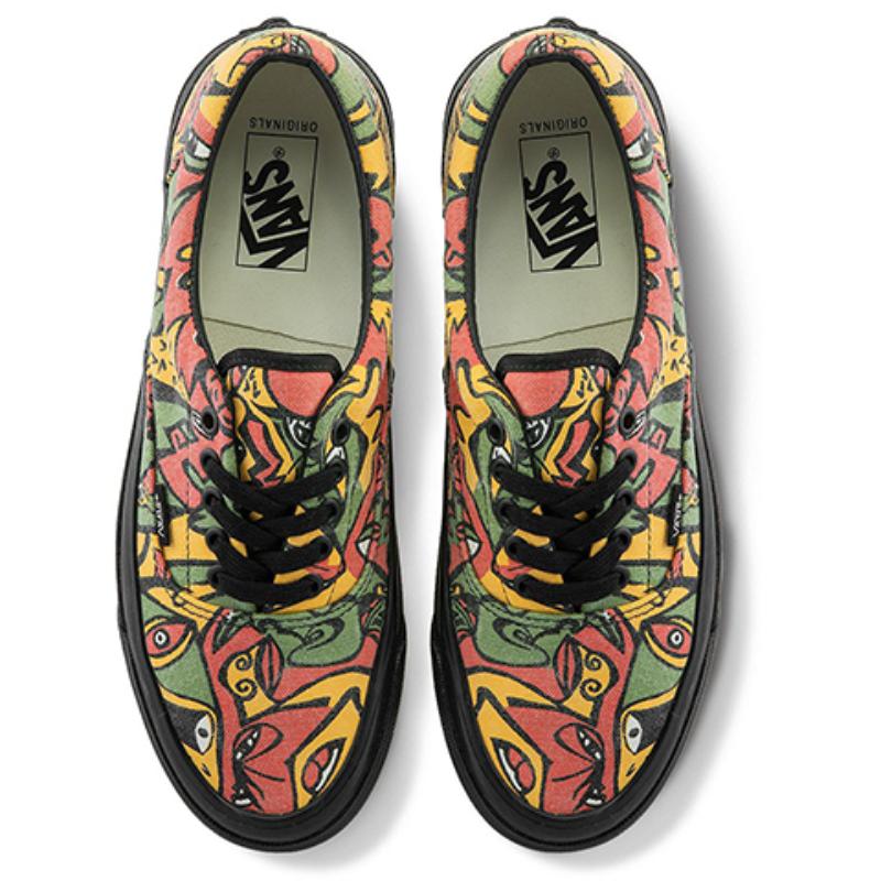 Vans Og Era Lx Graffiti Yellow Red Green Vans VN0A3CXN4M5