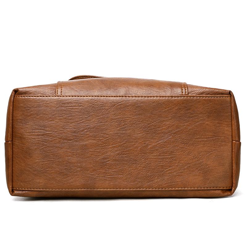 Schultertasche mit großer Kapazität Weiches Leder Tasche für Mütter mittleren Alters Damen Umhängetasche