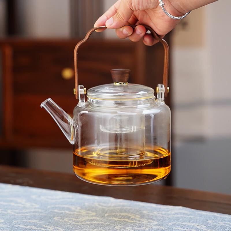 Quandu Heat-Resistant Glass Multi-functional Teapot