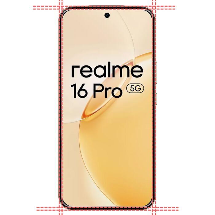 Tempered Glass for Realme 16 Pro 5G [Pack 2] Glass Film Screen Protector Phonillico®