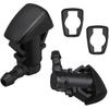 Set of 2 Windshield Washer Nozzle Kit 55156427AB 55079049AA | Windshield Washer Fit for 2005-2016 Jeep Grand Cherokee 2005-2013 Chevy Malibu