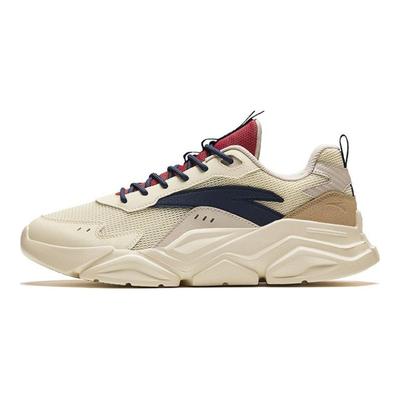 Lifestyle Series Shock Absorption Non-Slip Low-Top Casual Shoes Men Sneaker White Blue Red 912428809-3