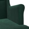 Armchair Dark Green Velvet