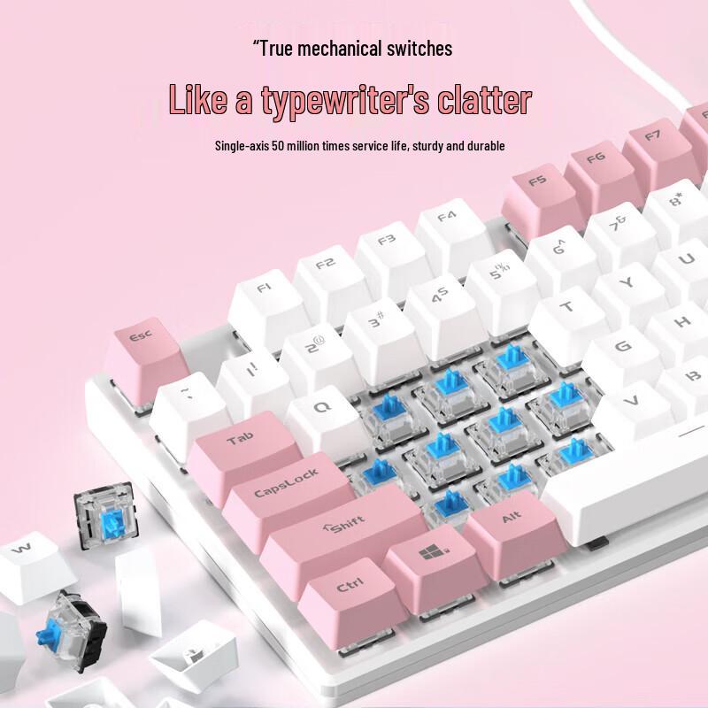 DAREU EK815 108-Key Wired Mechanical Keyboard