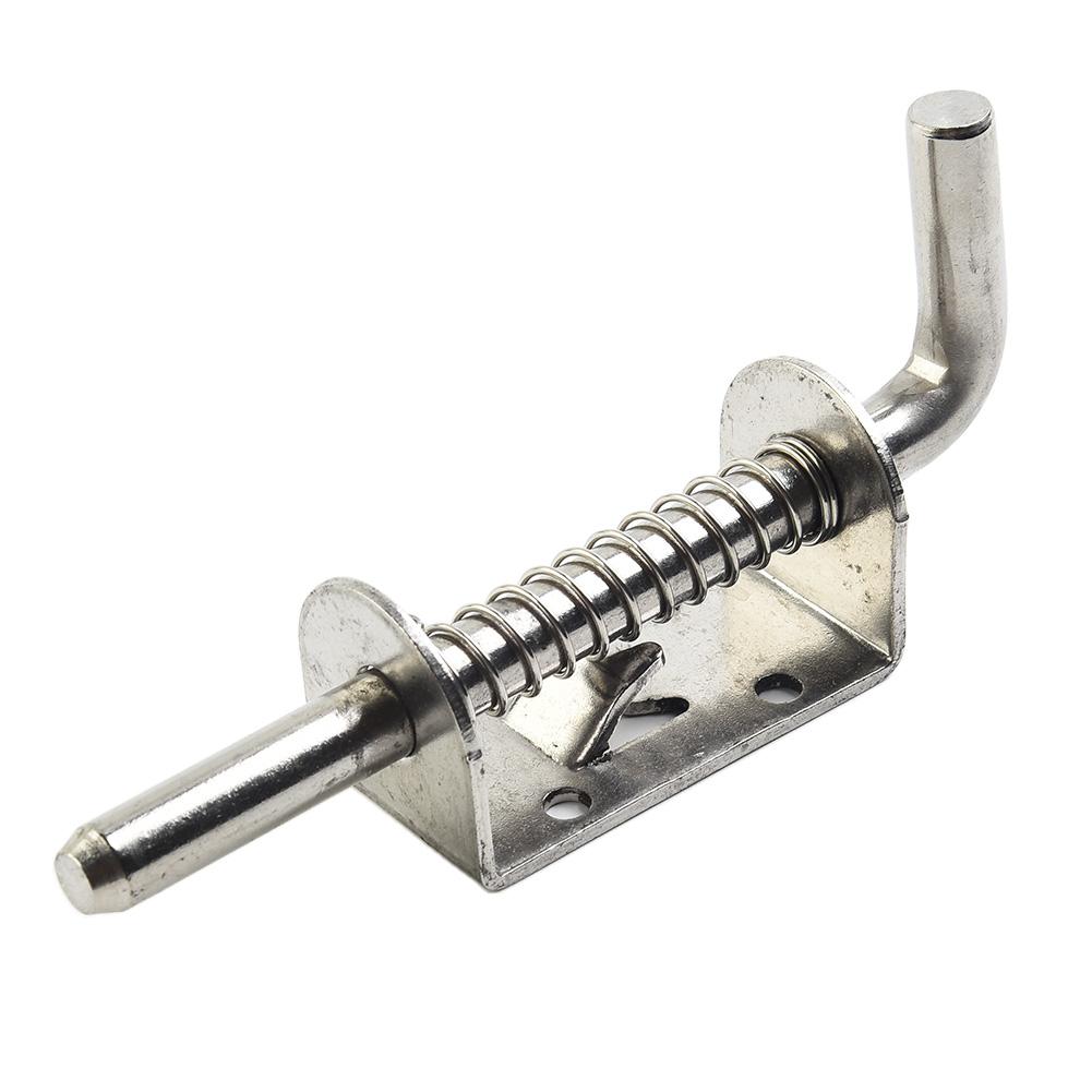 Door Lock Latch Home Improvement Metal Safety Spring-loaded Truck 128mm Cupboard Drawer Heavy Duty Bolt Cabinet