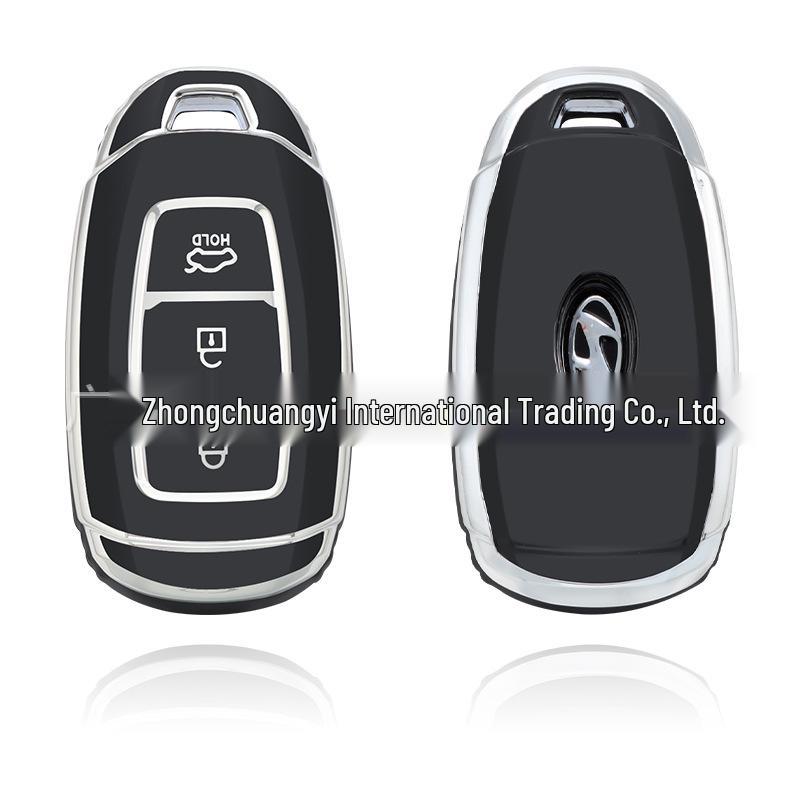 Key Case Shell Bag Compatible with Hyundai Palisade, IX35, Verna, IX25, Santa Fe, Festa, Elantra, and Mistra