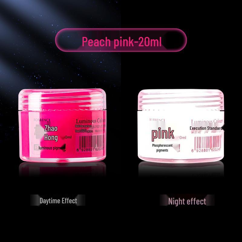 Glow-in-the-Dark Fluorescent Pigment Set for Kids - Perfect for DIY Clothes, Shoes, Plaster Dolls, and Hand-Painted Crafts!