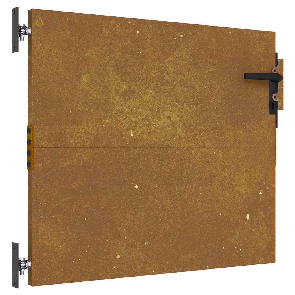 Garden Gate 85 X 125 Cm Corten Steel