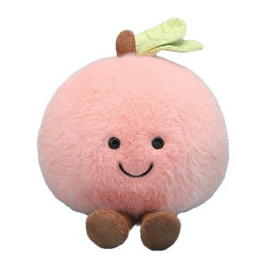 Hobby Fruit Doll Series: Cute Apple, Pear & Croissant Plush Comfort Toys