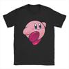 Kirbys T-shirt Giapponesi Retrò Uomo Donna Nostalgia Infanzia ACT Gioco Fantastico T-shirt in Puro Cotone Maglietta Girocollo Abbigliamento