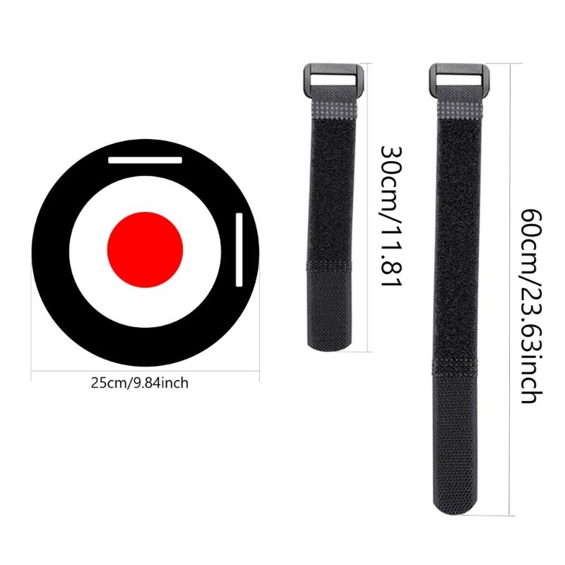 Football Training Targets Discs Football Goal Agility Targets Disc With Strap for Effective Training