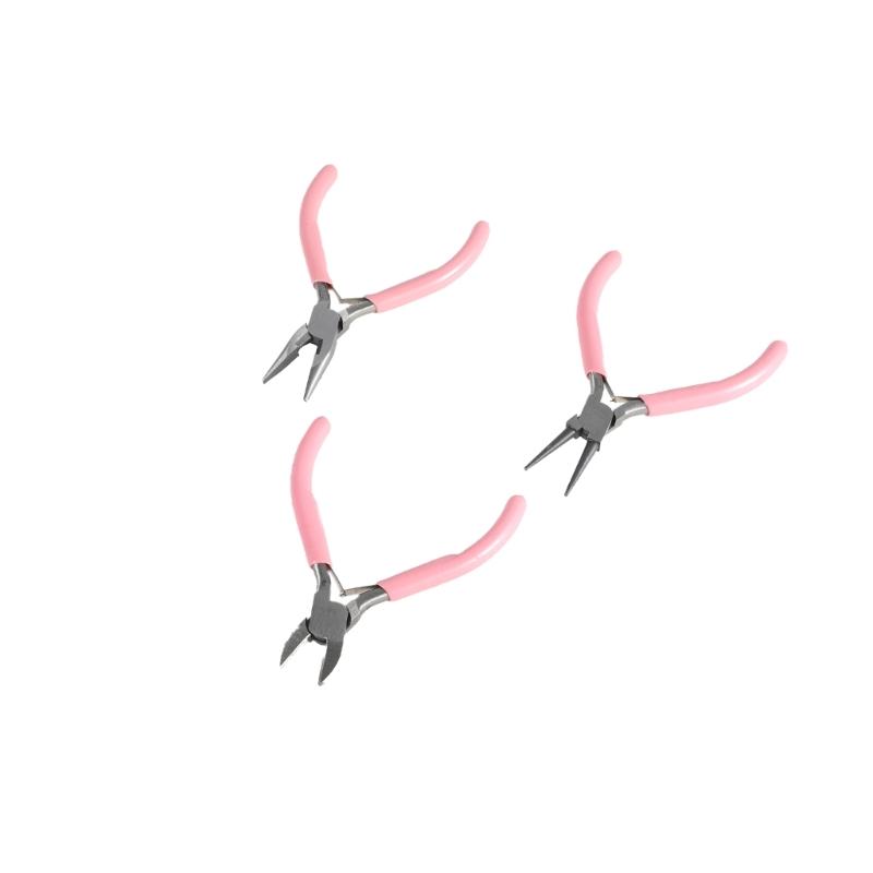 8Pcs Jewelry Needle Nose Pliers Side Cutter Jewellery Pliers Wire Cutter Round Nose Pliers Set Jewellery Making Tool