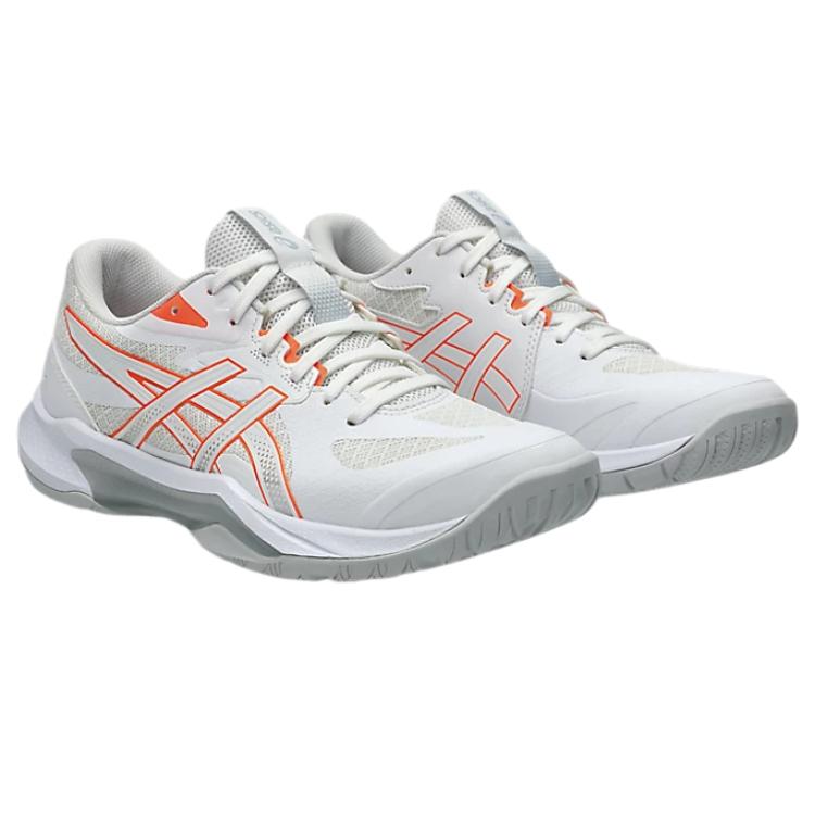 Asics Gel-Tactic 13 Comfortable Stylish Trendy Minimalist Supportive Low-Top Training Shoes Women Sneaker White 1072A118-101