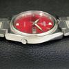 GENUINE VINTAGE SEIKO 5 AUTOMATIC JAPAN 7009A MENS RED DIAL WATCH a701400-5 R206a-a701400