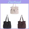 Fashionable Nylon Square Tote With Zipper Closure For Versatile Wear