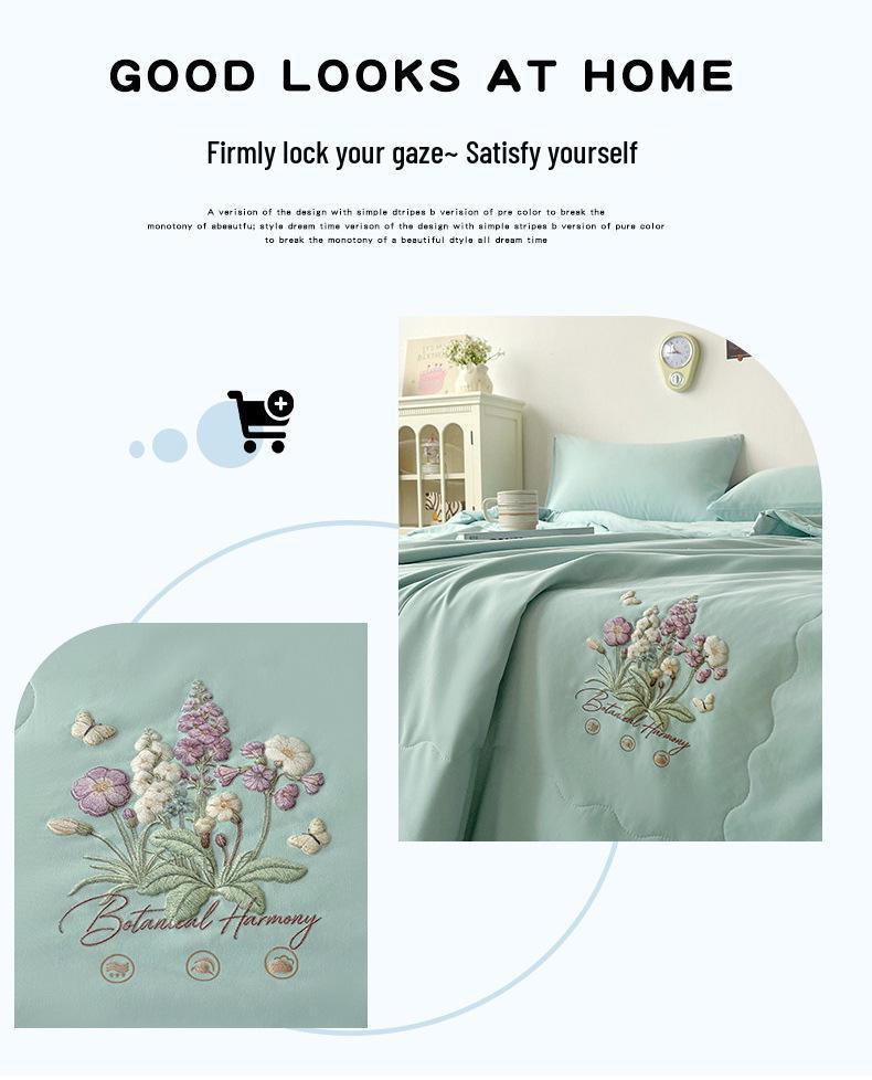 2026 Washable Cotton Soybean Fiber Summer Cool Quilt