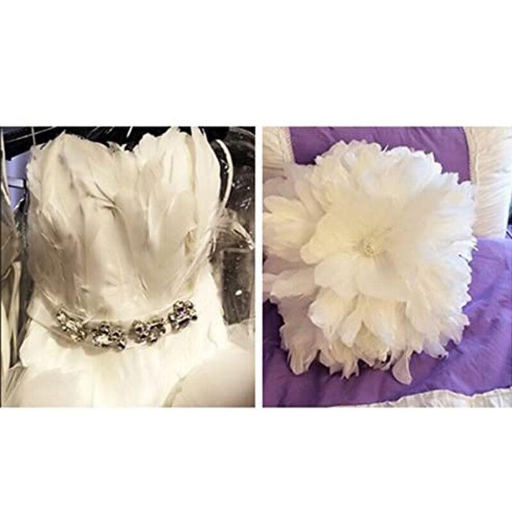 Wedding Jewelry Nature 6-8 Inches Party Accessories Various Feather Diy Decor Goose Feathers