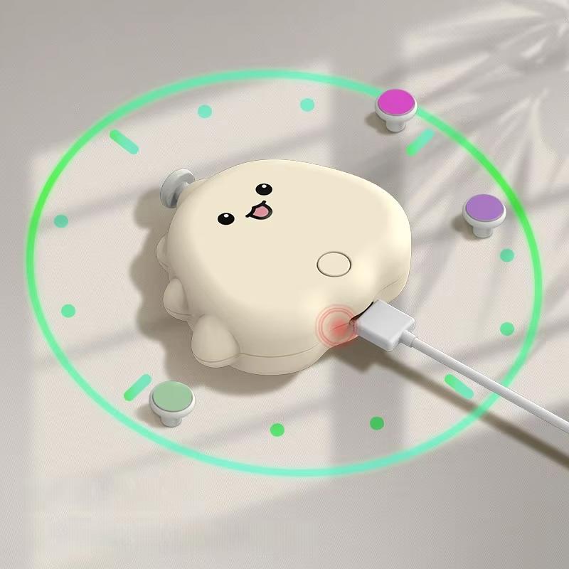 Cute Dinosaur Electric Nail Grinder, Electric Nail Polish Remover for Babies, Anti Scratch, Portable Nail Clipper, Nail Trimming