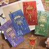 Verbotene Stadt Kulturell und Kreativ Goldene Liste Titel Metall Lesezeichen Klassisch Chinesischer Stil Lampe Lesezeichen Kulturell und Kreativ