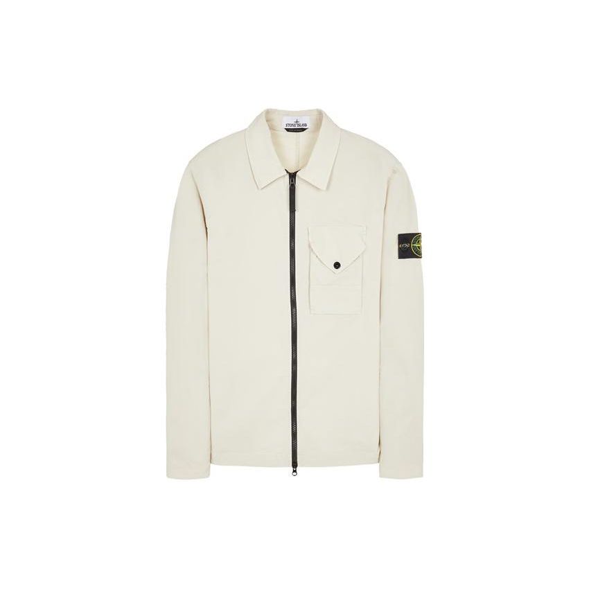 

STONE ISLAND FW23 Куртка на молнии из шерстяной смеси с одним карманом Мужская куртка 791511010-V0097 M
