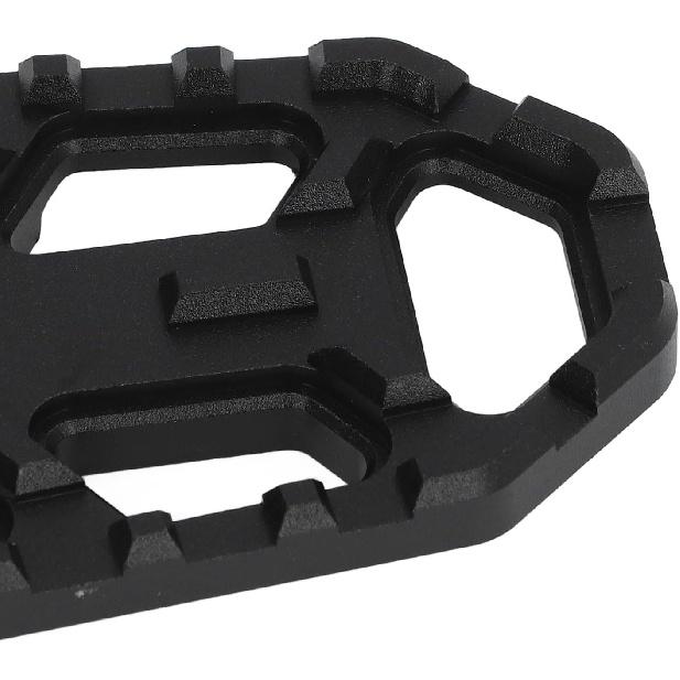 Motorcycle Foot Pegs for X300 650 1000, 1 Pair CNC Motorbike Footrest, Sharp Teeth, Anti Slip Shock Absorption, Come with Installation Accessories