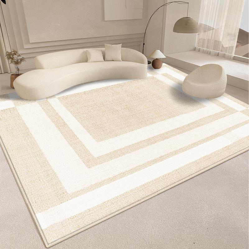 Modern Style Living Room Decoration Line Carpet Fluffy Soft Rugs for Bedroom Abstract Design Plush Rug Home Thickened Floor Mat