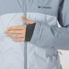 Columbia Omni-Heat III Пуховик Спортивный Теплый Модный Короткий Пуховик с Капюшоном Женские куртки Светло-Синий WR3555-031