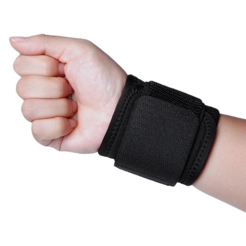 1Pc Pressure Wrapping Fitness Wrist Protector, Badminton Basketball Elastic Bandage Protector For Men And Women