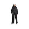 Nike Printed Letter Hooded Long-Sleeve Jacket Women Jackets Black DV8083-010