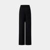 PORTS Women's Metal Buckle Wide-Leg Trousers