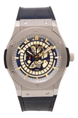 [Technos] Skelettuhr T6B55SN Herren Blau