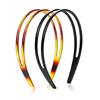 Elastische Schwarze Stirnbänder Damen Make-up-Routinen Haarreif Kreativer Kopfschmuck für Hautpflege-Enthusiasten