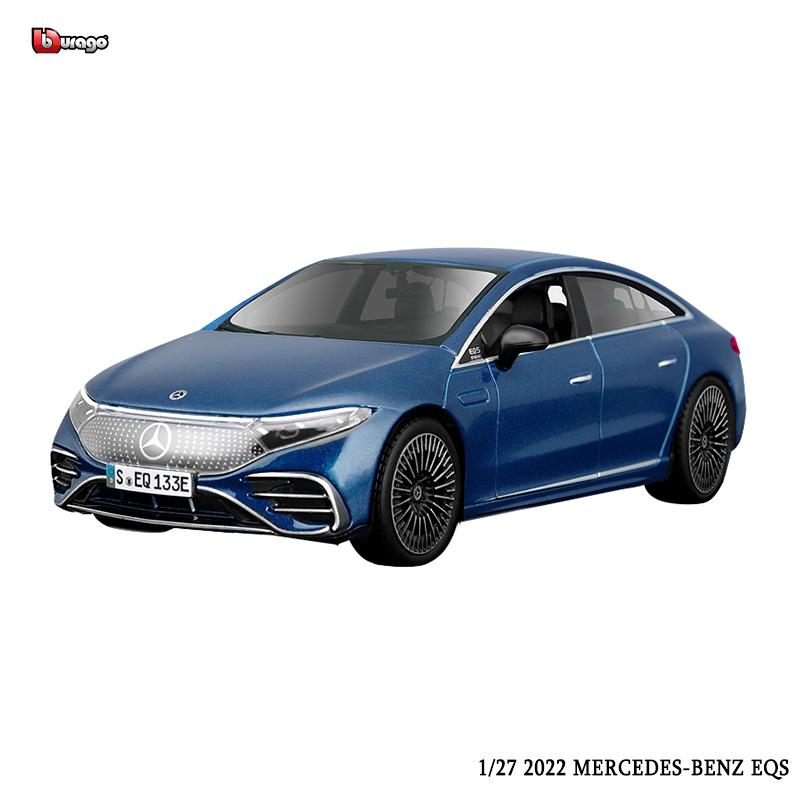 

Maisto 1:27 Black 2022 Mercedes-Benz EQS Alloy Car Model Die-Casting Static Precision Model Collection Gift Toy Tide Play