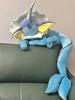 Vaporeon Plush New Eevee Evoli Sleep Plush Vaporeon Sylveon Leafeon Glaceon Peluche Stuffed Toys Cartoon Soft Sprigatito Doll