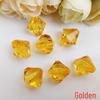 Acrylic Transparent 14mm Double-Pointed Rhombus Imitation Crystal Beads for DIY Jewelry Accessories and Colored Door Curtains