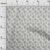 oneOone Bavlněná Flex Fabric Diamond Geometric Print Fabric By The Yard 40 Inch