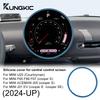For MINI Cooper S F65 F66 F67 Countryman U25 J01 EV E SE 2024-2026 Silicone Central Control Screen Protective Frame Edge Cover