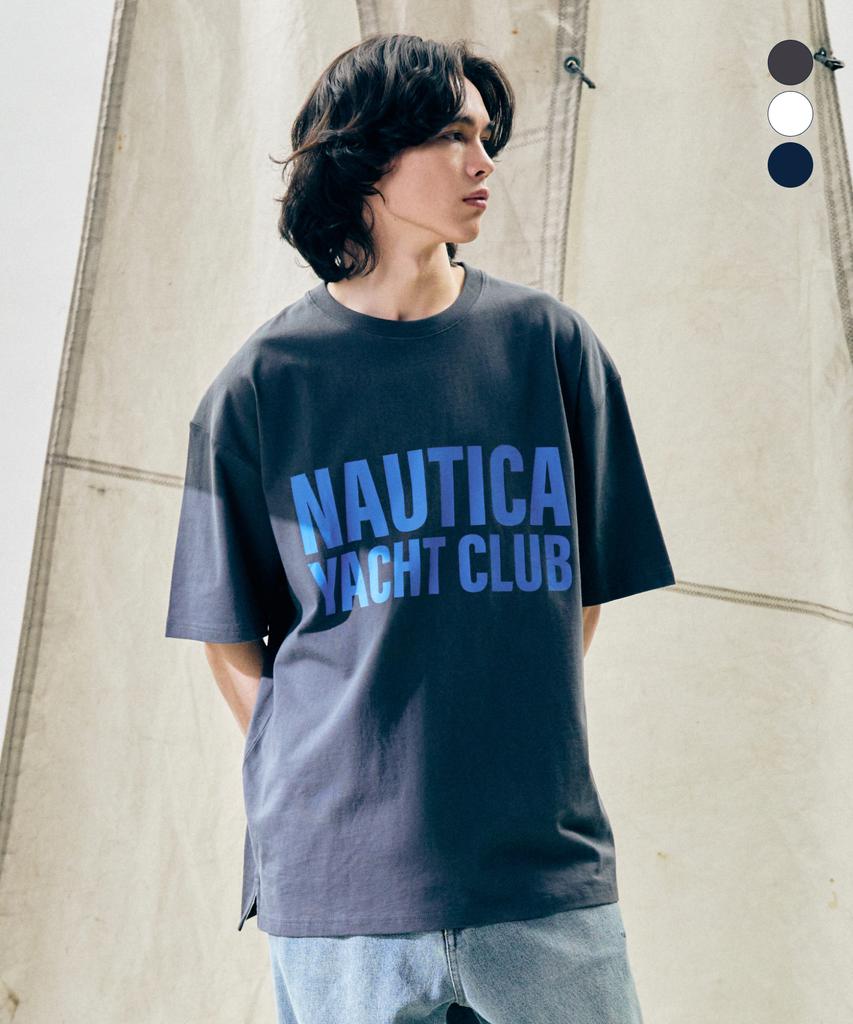 NAUTICA Yacht Club Spellout T-shirt