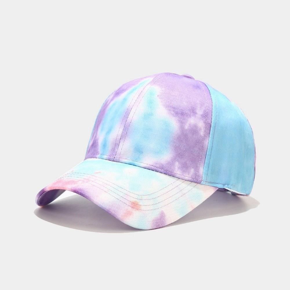 Simple Colorful Graffiti Baseball Cap Adjustable Versatile Outdoor Sports Hat Sun Protection Duck Tongue Hat for Men and Women