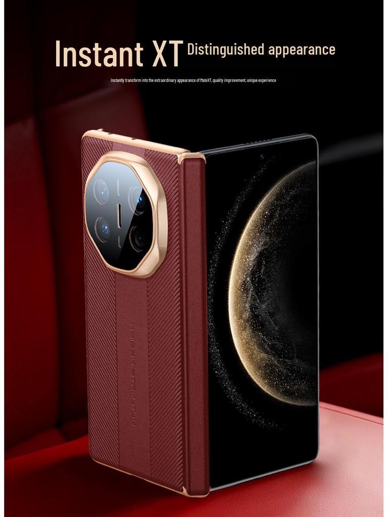 Huawei Mate X6 Folding Screen Magnetic Protective Case, Anti-Fall, Dual-Axis, Full Coverage.