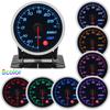 8 Color Backight 52mm Boost Gauge BAR PSI Tacometro Turbo Pressure Gauge Manometre Pression Turbo Fuel Oil Press Oil Temp 12V