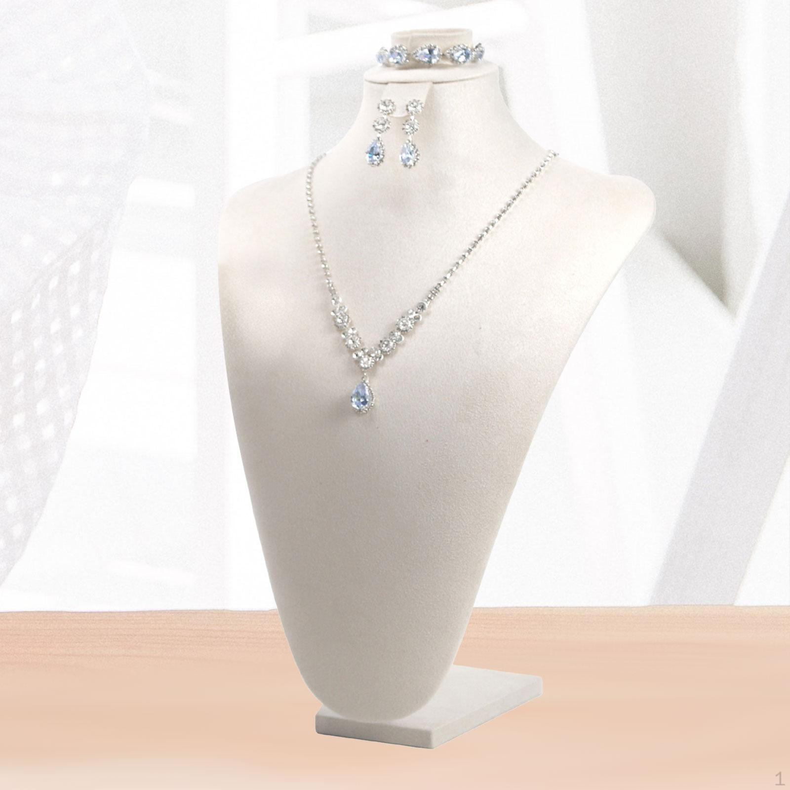 

Подставка для ожерелья, держатель для бюста, украшения, аксессуары, органайзер для цепочек, модель манекена Style D