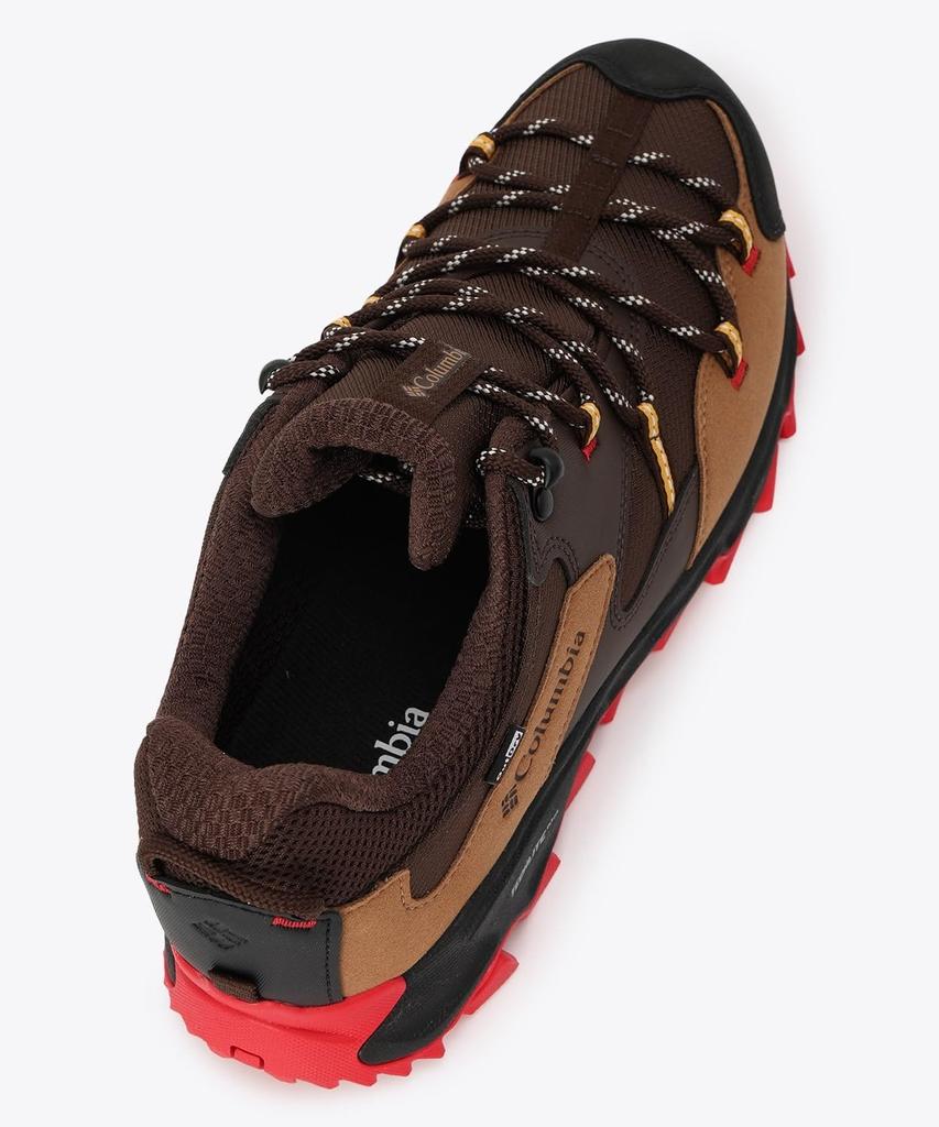 Columbia Saber Six Low Outdry Hiking Size Red Spark Men's Shoes, 26.5cm, Bark,