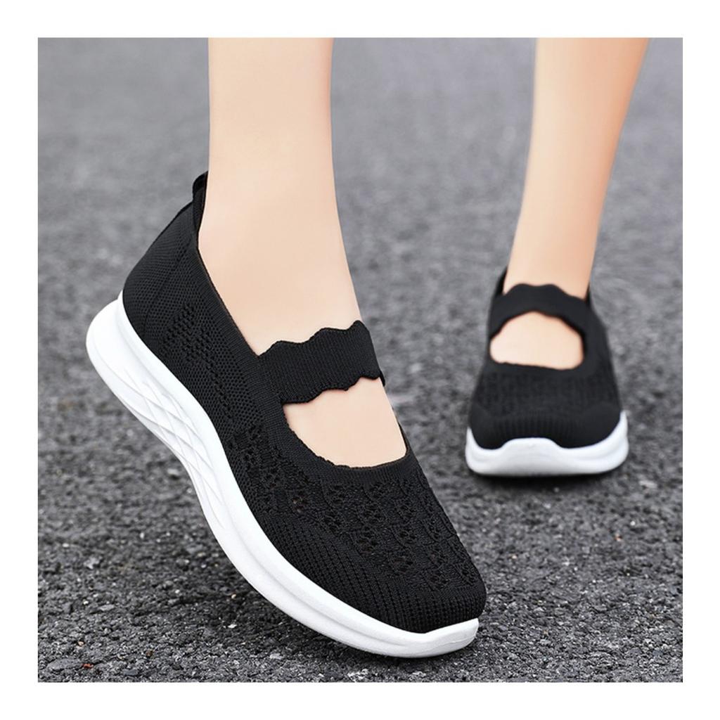 Dam Sommarnya Flätade Ihåliga Nät Skor, Tygskor, Mode Skor