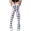 Oberschenkelhohe Lange Strümpfe Über-Knie-Socken Halloween Cosplay Festival Strümpfe Bedruckte Strümpfe für Damen und Mädchen