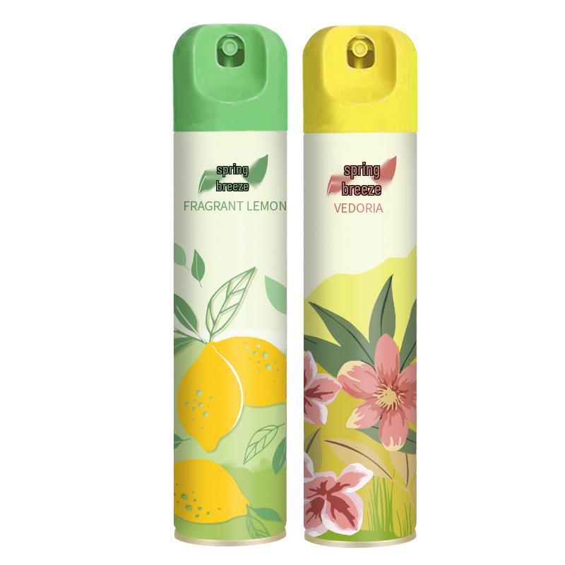 Spring Breeze Air Freshener Spray for Bathrooms - Long-lasting Odor Removal and Fragrance