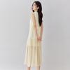 Elegant Lace Embroidery Tea Dress