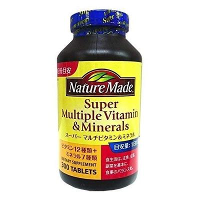Nature Made Super Multivitaminový a minerální doplněk - 300 tablet