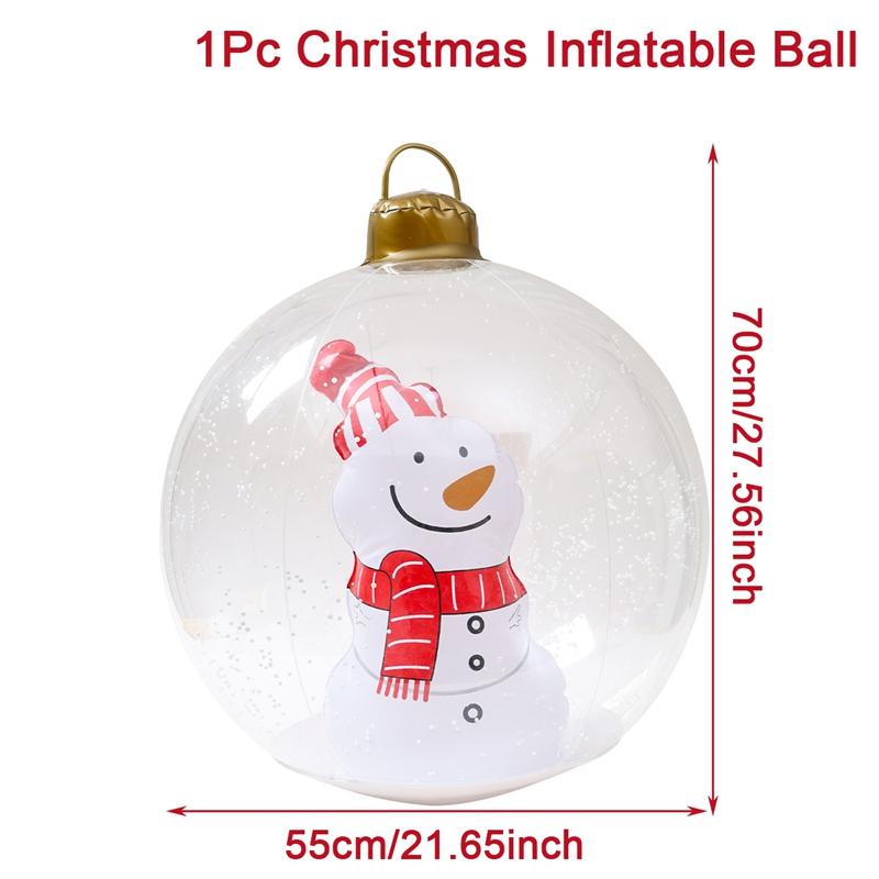 Christmas Giant Inflatable Balloon Christmas Party Decoration 2026 Xmas Santa Claus Balloon Navidad Natal New Year Gift 2026
