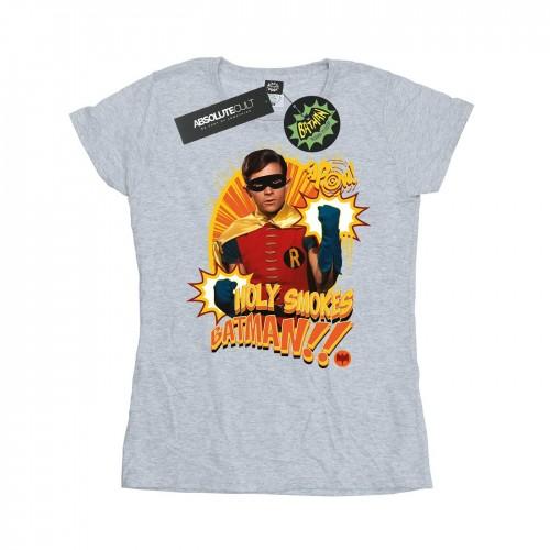 

DC Comics Womens/Ladies Batman TV Series Holy s Cotton T-Shirt XXL білий